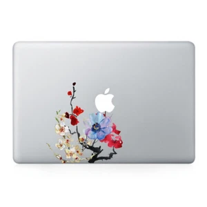 Fiori colorati vinile adesivo laptop, lenovo, Surface Pro, iPad, Macbook, Macbook Pro - Foto 1 di 3