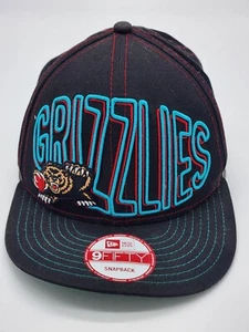 New Era 9Fifty NBA Hardwood Classics Memphis Grizzlies SnapBack Hat (RARE) - Picture 1 of 10