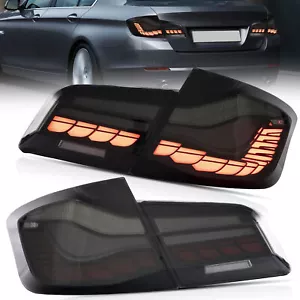 Coppia Fanali Posteriori LED per BMW Serie 5 2011-2017 F10 F18 Display Sequenziale - Foto 1 di 10