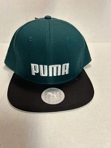 Puma - adult unisex adjustable fit hat - green - Stewie - NWT - Picture 1 of 8