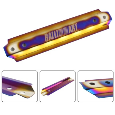 Barra de suporte para suporte de montagem amarrar bateria de carro de titânio Ralliart Mitsubishi - Imagem 1 de 4