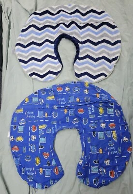 Nursing Pillow Cover Breastfeeding for Boppy Pillow Safely Zipper Soft 2 Pack - Image 1 of 4