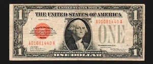 $1 1928 United States Note Red Seal Free Shipping (H7) - Picture 1 of 2