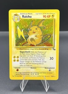 Pokémon Fossil Unlimited Raichu - 14/62 - Holo - German 🌀 - Picture 1 of 3