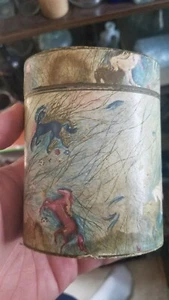 ELIZABETH ARDEN HIERBA AZUL POLVO CONTENIDO CONTENEDOR ANTIGUO CABALLO AÑOS 20 - Imagen 1 de 8