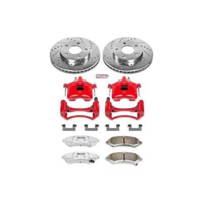 Kit de frenos de disco PowerStop - Delantero - Se adapta a Buick Century 1997-2005, Buick LeSabre 2 Foto 1 de 4