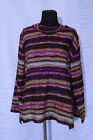 ?? Masai  Pink Purple Striped Relaxed  Blouse Tunic Viscose  Size M