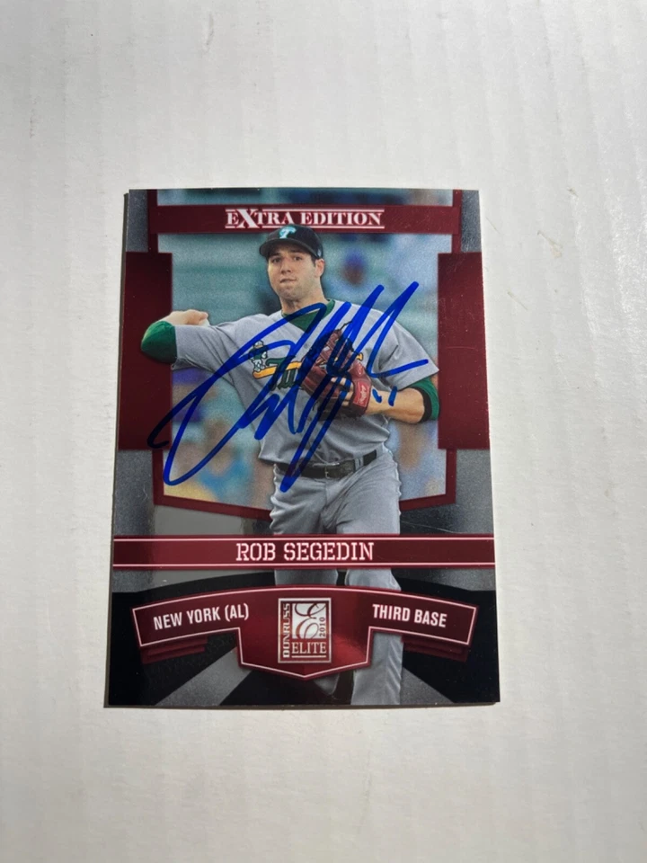 New York Yankees ROB SEGEDIN Signed Card - Image 1 of 1
