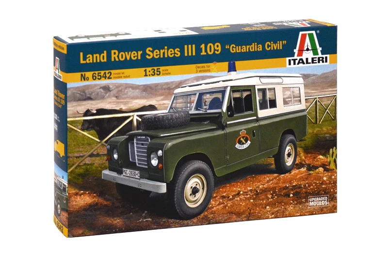 Italeri 6542 - 1/35 Land Rover Serie III 109 - Guardia Civile - Nuovo - Immagine 1 di 1