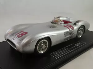 GPReplicas Mercedes W196R #18 Fangio World Champion 1954 French GP 1/18 GP128AD - Foto 1 di 4