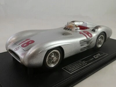 GPReplicas Mercedes W196R #18 Fangio World Champion 1954 French GP 1/18 GP128AD - Immagine 1 di 4