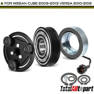 A/C AC Compressor Clutch Kit for Nissan Versa 2010-2012 Cube 2009-2013 L4 1.8L - Picture 1 of 8