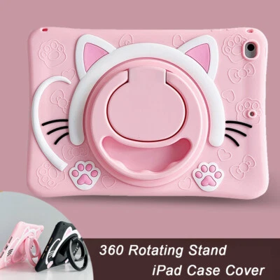 360° Rotating Stand Case For iPad 10.2" 9th 8th 7th Gen Mini 6 8.3" Kids Cover - Image 1 of 4
