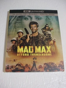 *NEW* Mad Max Beyond Thunderdome (1985) (4K Ultra HD) w/ Rare OOP Slipcover - Picture 1 of 2