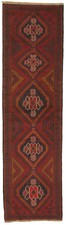 Hand-knotted Carpet 2'8" x 9'3" Traditional Vintage Wool Rug