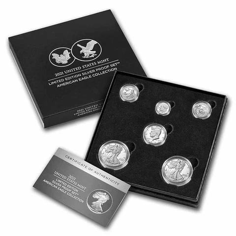 2021-S Limited Edition Silver Proof Set - SKU#240789 Cover