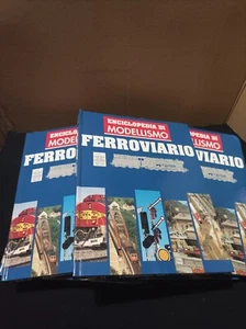 Enciclopedia di modellismo ferroviario N. 6 Volumi Completa. Hobby & Work - Foto 1 di 4