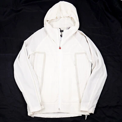 Kiton Suede-Trimmed Lightweight Wool Jacket with Hood M (Eu 50) NWT - Image 1 of 4