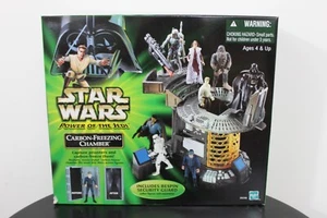 CARBON FREEZING CHAMBER & BESPIN SECURITY GUARD Star Wars Power Jedi 26298 2000 - Picture 1 of 4