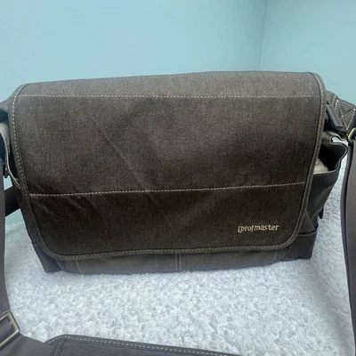 Promaster CITYSCAPE 140 Courier Camera Bag Hazelnut Brown NWT - Image 1 of 4