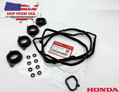 Kit de junta de cubierta de válvula genuino OEM JUEGO DE SELLO COMPLETO para Honda Accord 2.4L CR-V TLX Foto 1 de 4