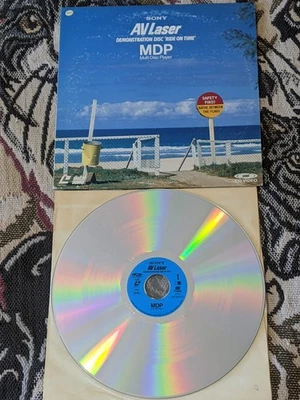 SONY AV LASER MDP LASERDISC DEMONSTRATION PROMO RIDE ON TIME - Image 1 of 4