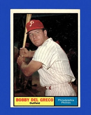 1961 Topps Set-Break #154 Bobby Del Greco EX-EXMINT *GMCARDS* - Image 1 of 2