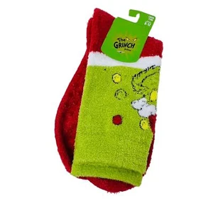 NEU! Old Navy Grinch Socken Weihnachten Crew Tube rot grün - Bild 1 von 4
