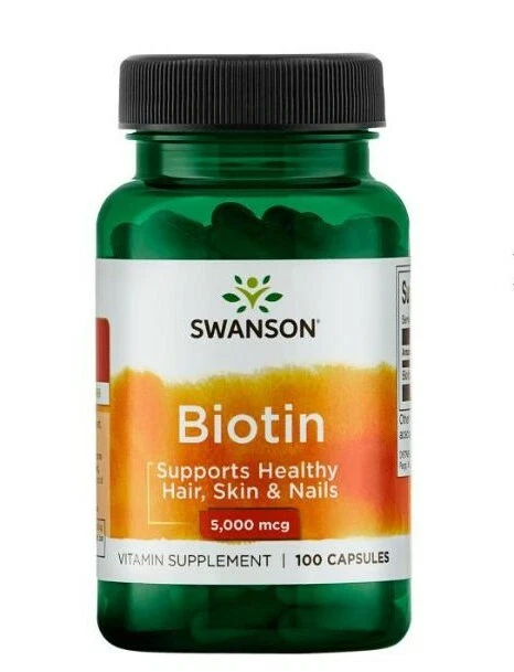 SWANSON BIOTIN 5.000 MCG 100 KAPSEL