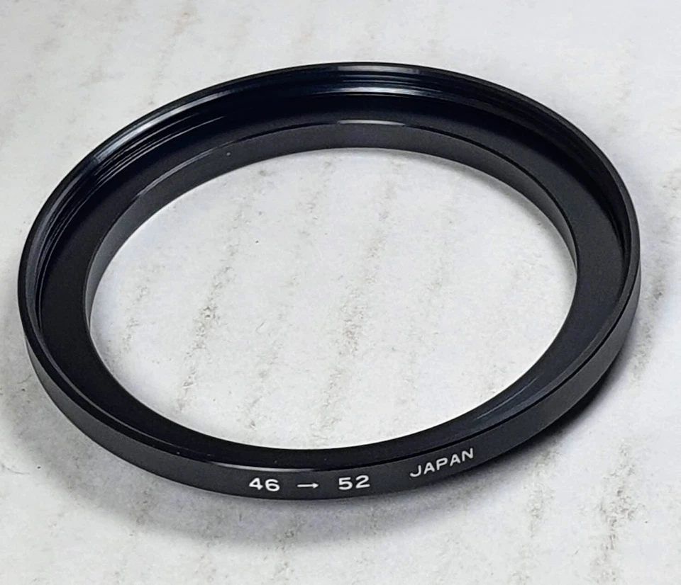 Step-up Metal Stepping Ring 46mm-52mm 46mm Lens to 52mm Filter Adapter 46-52mm  - Image 1 of 4