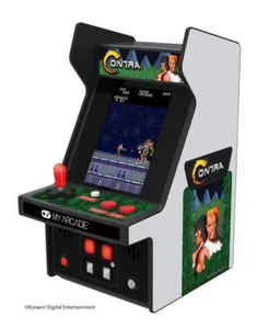 RETRO ARCADE CONTRA Micro Player My Arcade Video Game 20cm x 15.7cm x 11.6cm F/S - Picture 1 of 5