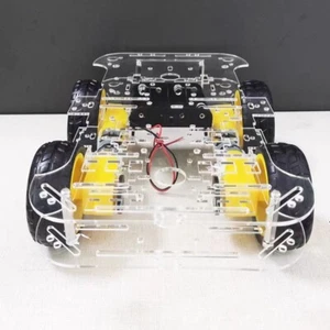 4WD Robot Car Chassis Kit für Arduino / Raspberry Pi mit Encoder und Batteriebox - Bild 1 von 8