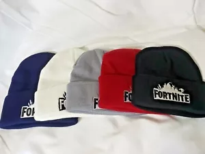 Gamers Fortnite Batalla Invierno Gorro Tejido Gorra Sombrero Para Hombres Mujeres Adultos NUEVO - Imagen 1 de 55