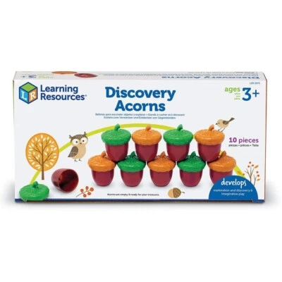 NUEVO Learning Resources Discovery Bellotas Colores Surtidos Paquete de 10 (LER3073) Foto 1 de 4