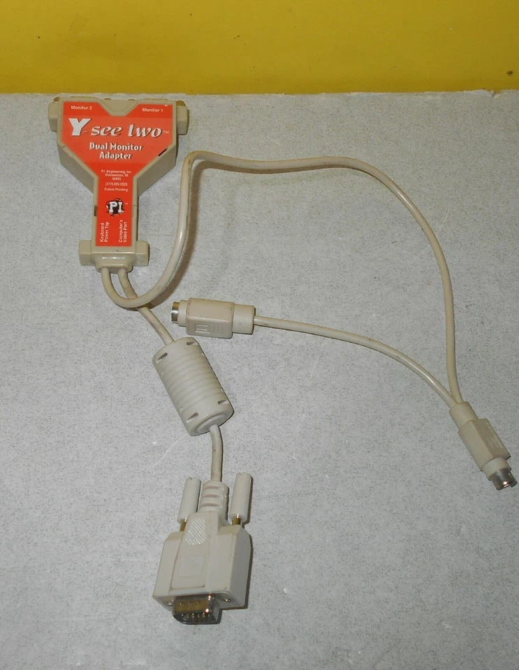 P.I Engineering Y-see Two Dual Monitor Adapter PS2 - Image 1 of 1
