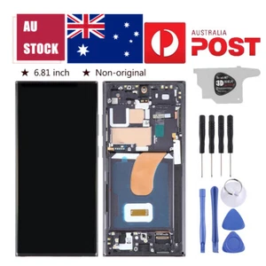 OLED Display Touch Screen Replacement For Samsung Galaxy S23 Ultra 6.81inch AU - Picture 1 of 14