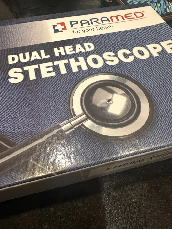 Estetoscopio Paramed Clásico Doble Cabeza Cardiología Foto 1 de 1