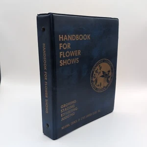 National Council Of State Garden Clubs HANDBOOK FOR FLOWER SHOWS Revised Ed 1997 - Picture 1 of 16
