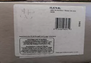 Brizo HL675-BL Roman Tub Lever Handles Faucet Accessories - Matte Black - Picture 1 of 1