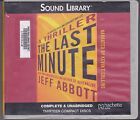 The Last Minute by Jeff Abbott (2012, CD, Unabridged) Ex-CIA Agent Thriller