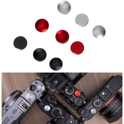 Metal Bulged Surface Camera Soft Release Shutter Button For Fujifilm Fuji XT20 - Image 1 of 4