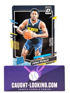 Jalen Pickett - 2023-24 Donruss Optic #215 Denver Nuggets Rated Rookie - Bild 1 von 4