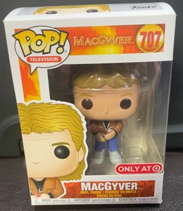 Funko Pop Television MacGyver 707 Vaulted Target Exclusive Richard Dean Anderson - Picture 1 of 5