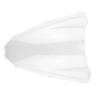 Clear Double Bubble Windscreen for Kawasaki Ninja ZX6R 2005 2008 ZX6RR ZX10R 06 - Imagem 1 de 3