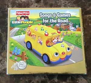 *Audio CD Fisher Price Little People - Songs and Games for the Road - Children's - Foto 1 di 4