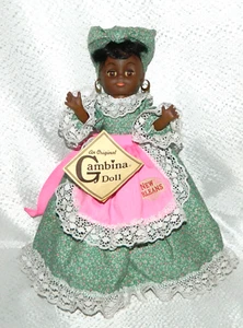 Vintage 1975 Gambina Doll New Orleans Cleo Market Lady African American 11" Tall - Picture 1 of 11