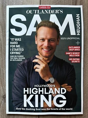2024 SAM HEUGHAN OUTLANDER Special Edition Magazine HIGHLAND KING Yearbook 2025! - Image 1 of 2