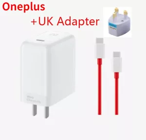 Adattatore di Alimentazione Originale OnePlus Warp Charge 65W Max USB-C OnePlus 9 pro 9R 8T 8 7 - Foto 1 di 14