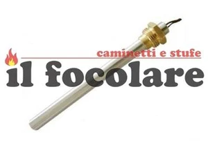 RESISTENZA CANDELETTA STUFA PELLET 3/8 250W 146mm 9.9mm PALAZZETTI CADEL KALON - Foto 1 di 1