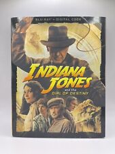 Indiana Jones and the Dial of Destiny (Blu-Ray + Digital) W/Slipcover New Sealed